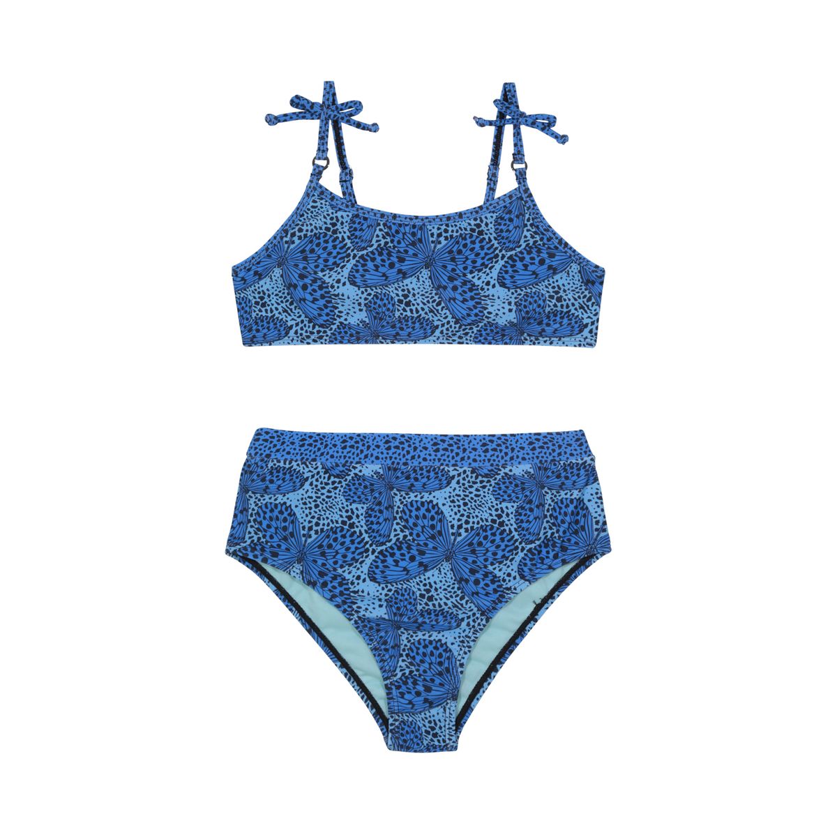 H2O WEAR - Traje de Baño Niña Teens Bikini  UV50 Bretel  H2O Wear Azul - Azul