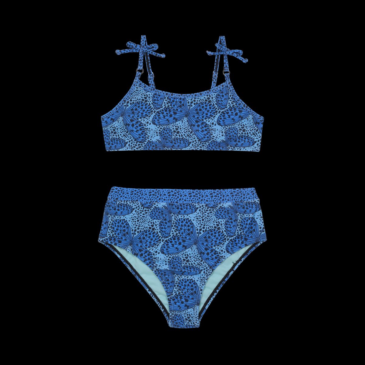 H2O WEAR - Traje de Baño Niña Teens Bikini  UV50 Bretel  H2O Wear Azul - Azul