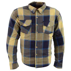 MILWAUKEE LEATHER - - Chaqueta c/Protecciones Verde/Azul/Negra