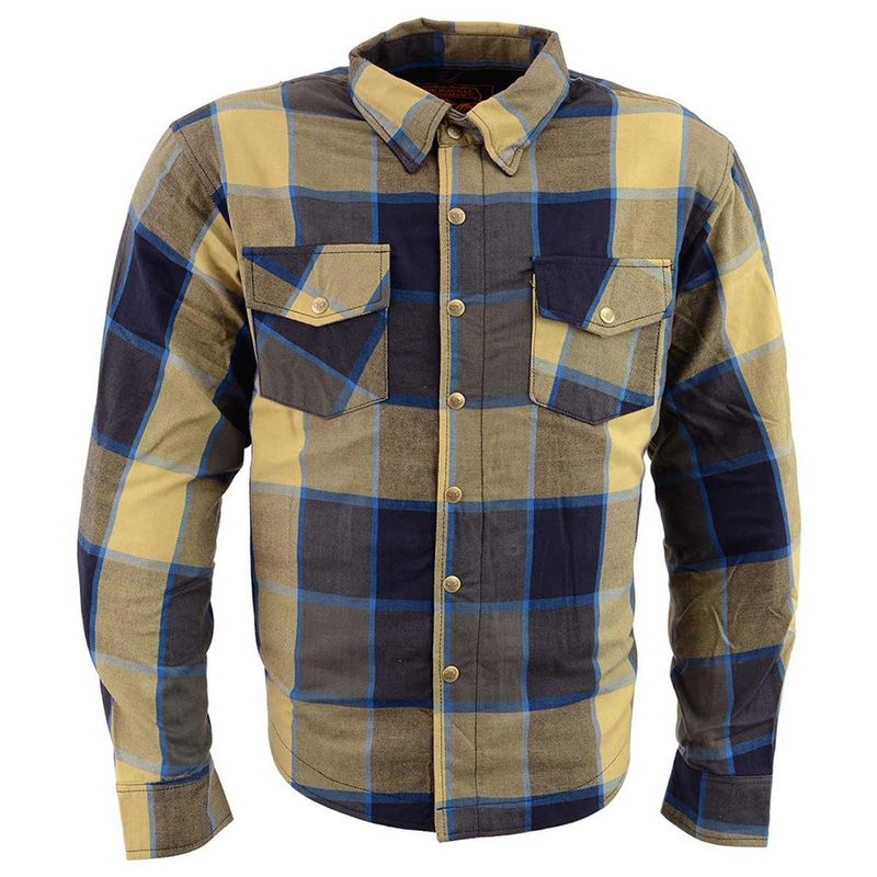 MILWAUKEE LEATHER - MILWAUKEE LEATHER - Chaqueta c/Protecciones Verde/Azul/Negra