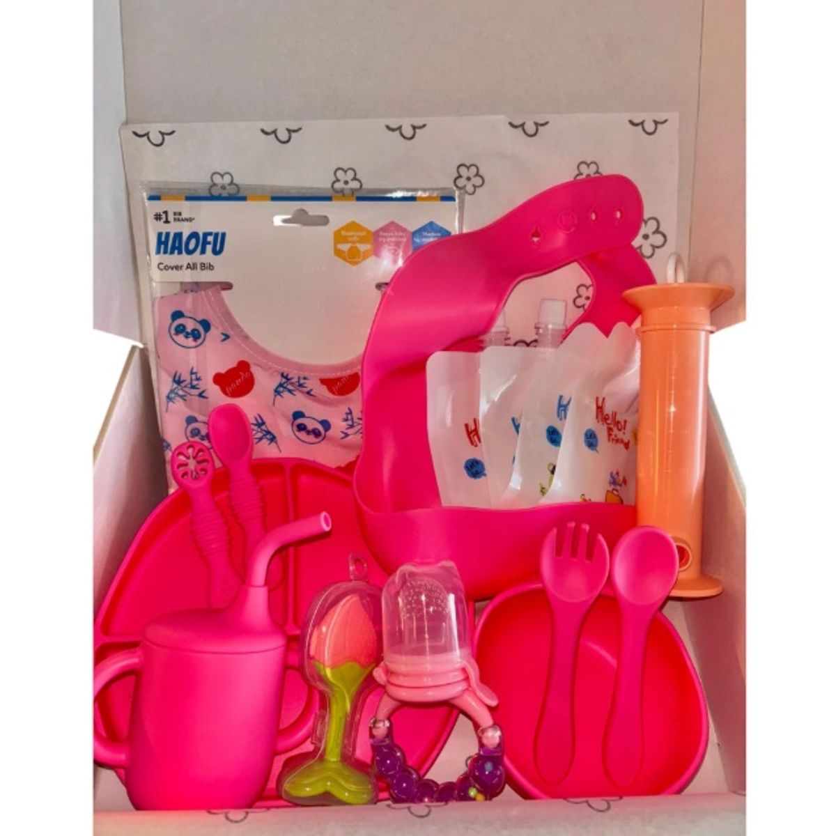 GENERICO - BOX Alimentación Complementaria - Rosado