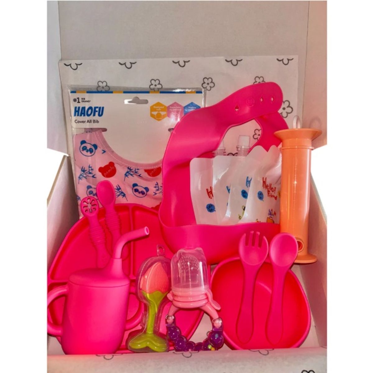 GENERICO - BOX Alimentación Complementaria - Rosado