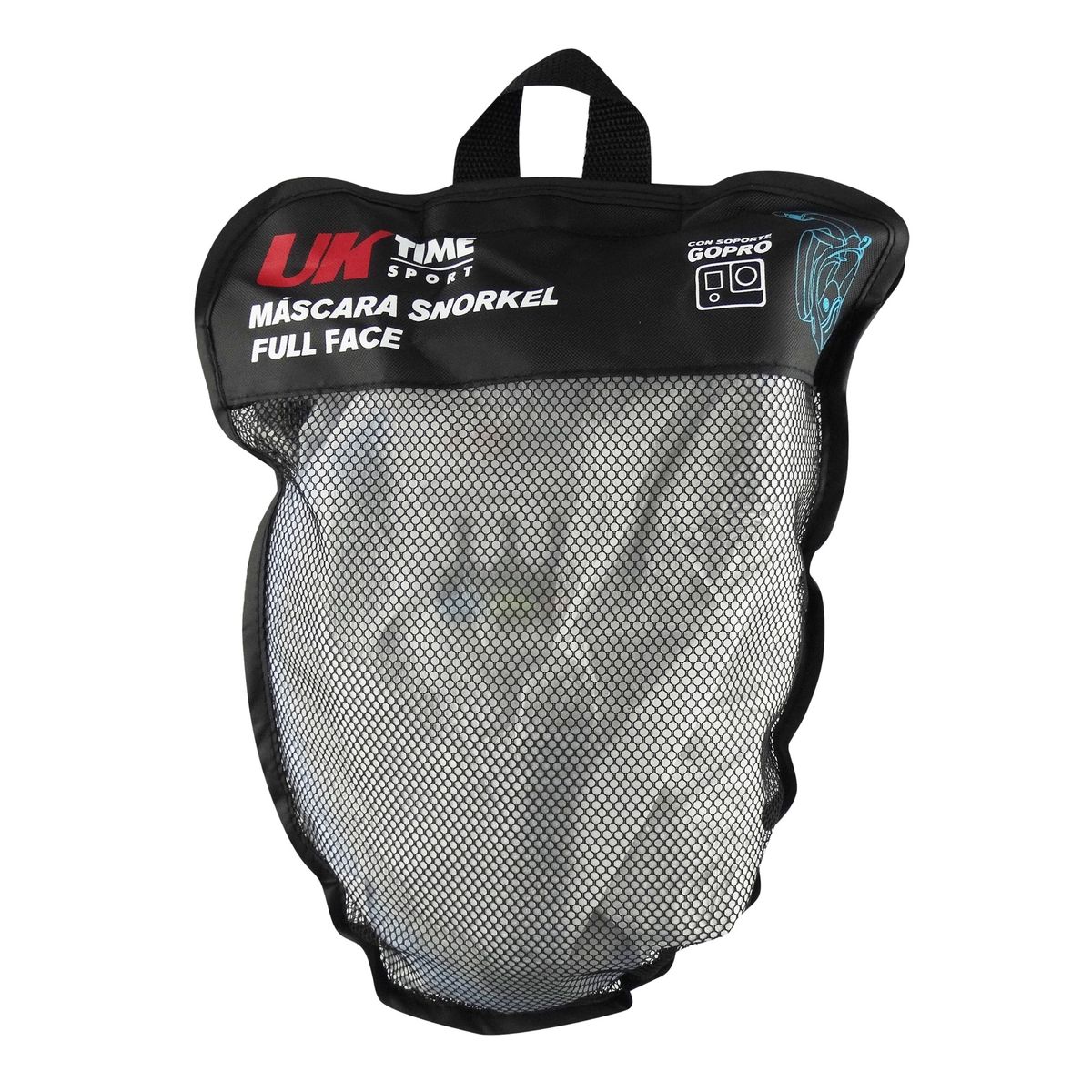 UK TIME - MASCARA FULL FACE GOPRO UKTIME NEGROAZUL