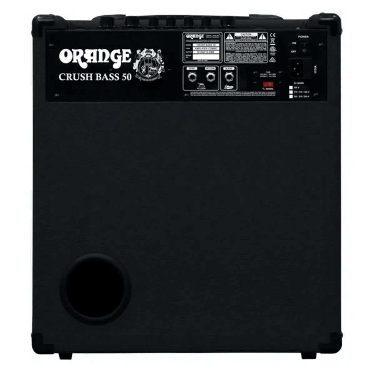 ORANGE - Combo Amplificador De Bajo Orange Crush Bass 50 BK
