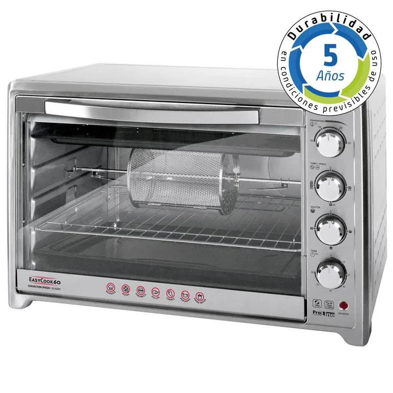 Horno Electrico He-600in 60lts 2000w