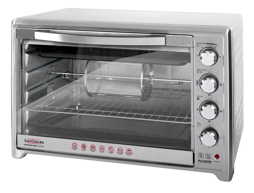 Horno Electrico He-600in 60lts 2000w