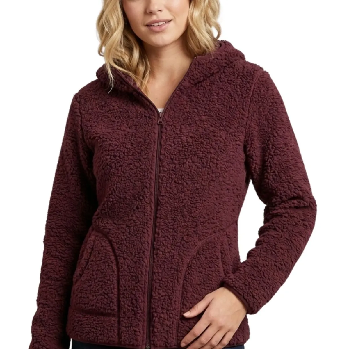 LIKE SHOP - Polerón Polar Corderito, Peludo Mujer Invierno, Colores 999