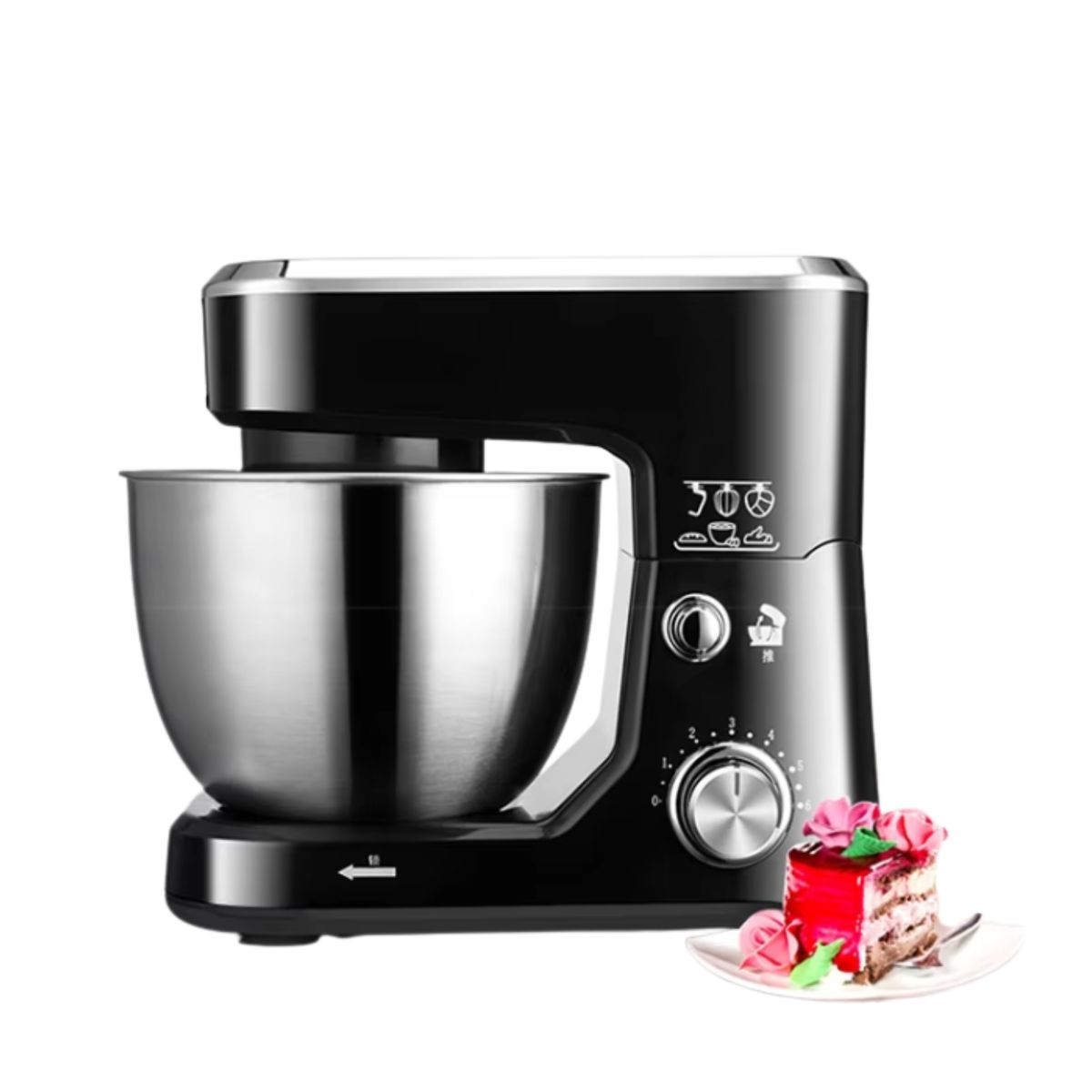 IRT - Batidora Irt Pedestal Retro BP700VN 700W Negro