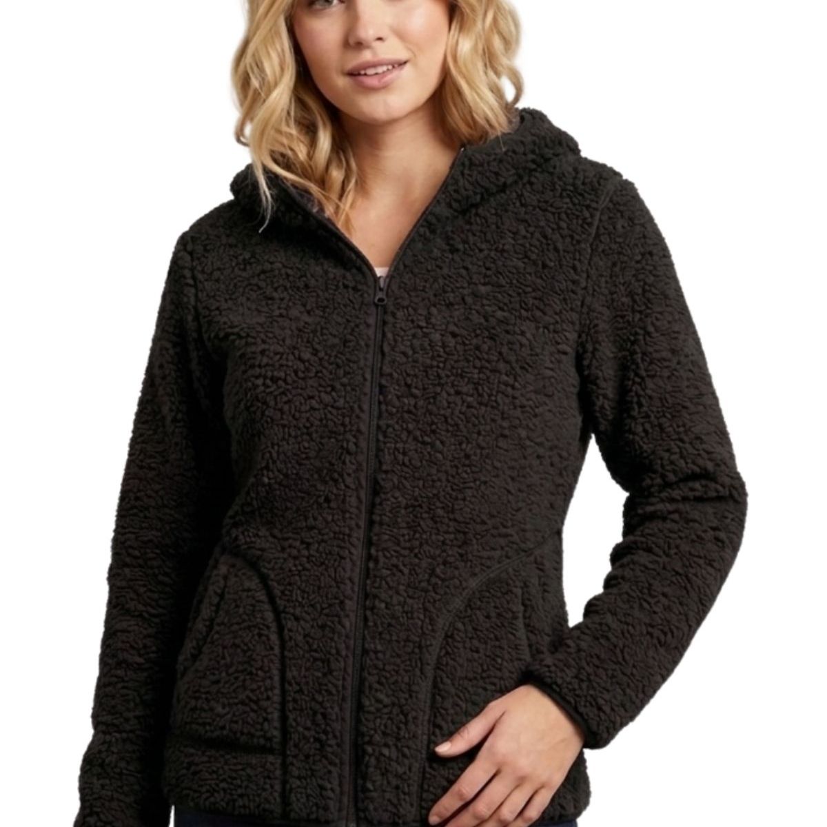 LIKE SHOP - Polerón Polar Corderito, Peludo Mujer Invierno, Colores 999