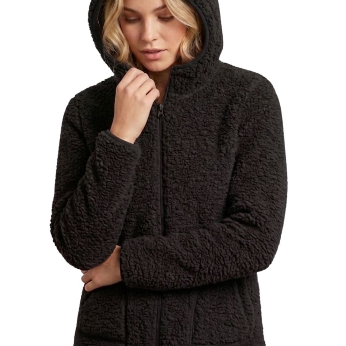 LIKE SHOP - Polerón Polar Corderito, Peludo Mujer Invierno, Colores 999
