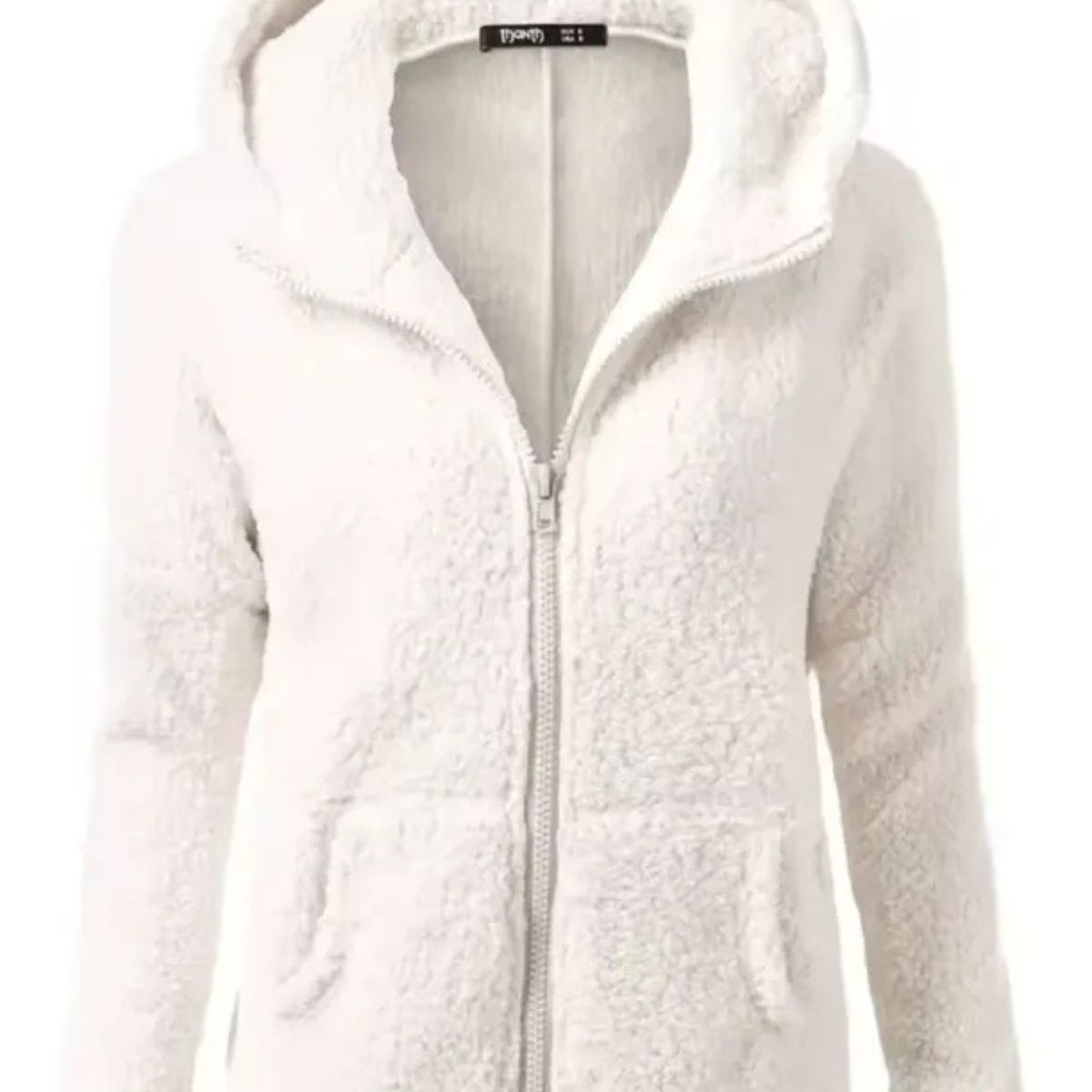 LOOK SHOP - Polerón Polar Corderito, Peludo Mujer Invierno, Colores 999