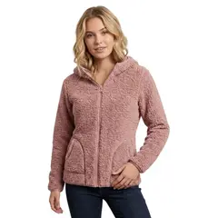 LIKE SHOP - Polerón Polar Corderito, Peludo Mujer Invierno, Colores 999
