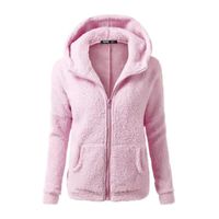 Polerón Polar Corderito, Peludo Mujer Invierno, Colores 999