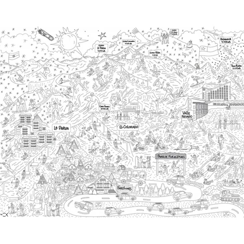 GENERICO - LÁMINA ILUSTRADA PARA PINTAR