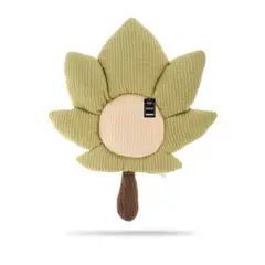 HOMEY - Pack de 2 Cojines, Modelo de hoja de arce, Rayas 3D