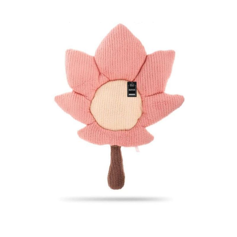 HOMEY - Pack de 2 Cojines, Modelo de hoja de arce, Rayas 3D