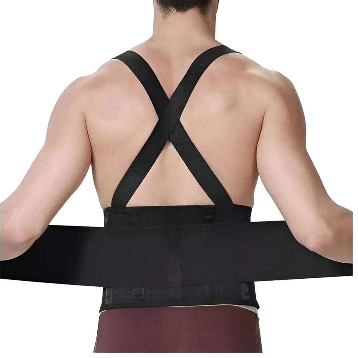 GENERICO - Faja Lumbar Espalda Protección De Carga Faja Seguridad Peso