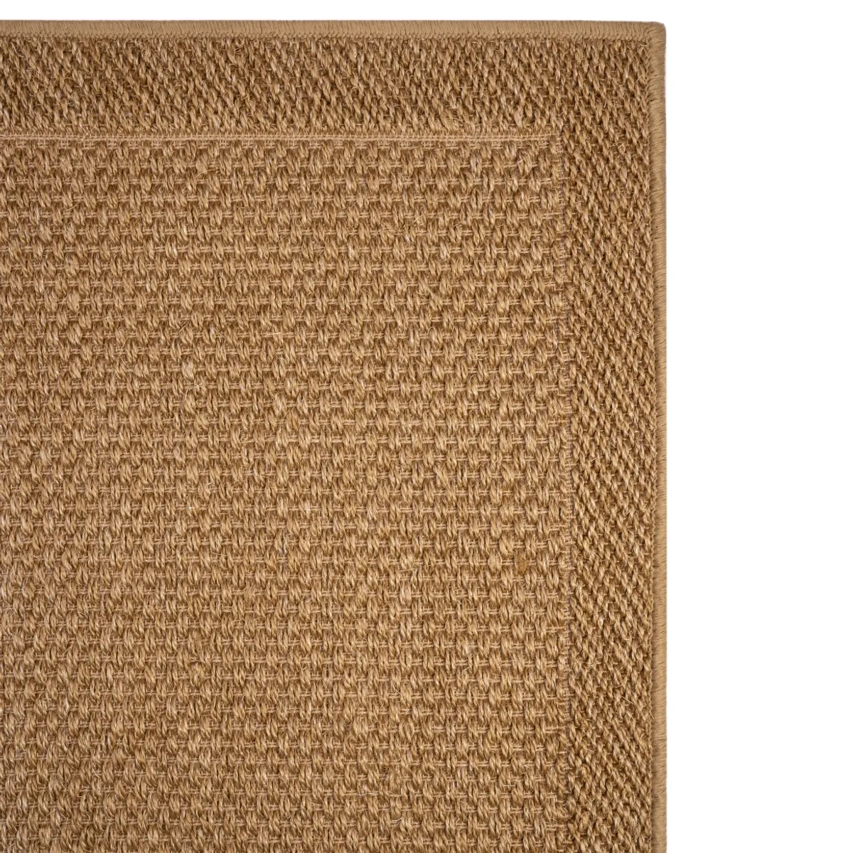 GENERICO - Alfombra Sisal Natural Pasillo Seagrass Beige 100x400 cm