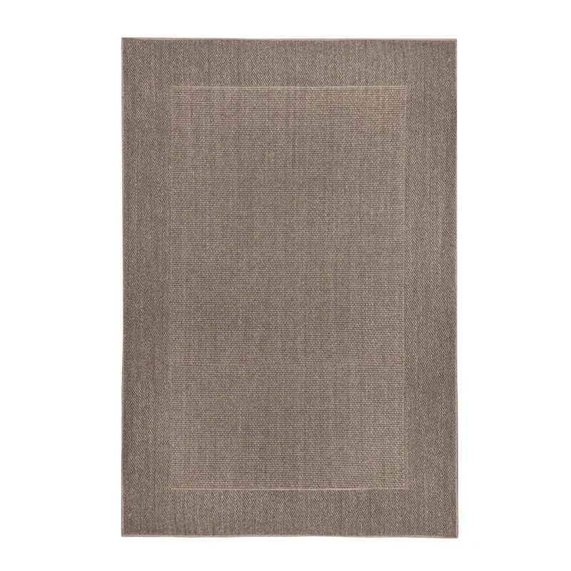 GENERICO - Alfombra Sisal Natural Seagrass Gris 300x400 cm