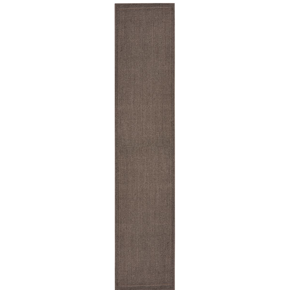 GENERICO - Alfombra Sisal Natural Pasillo Seagrass Gris 80x350 cm