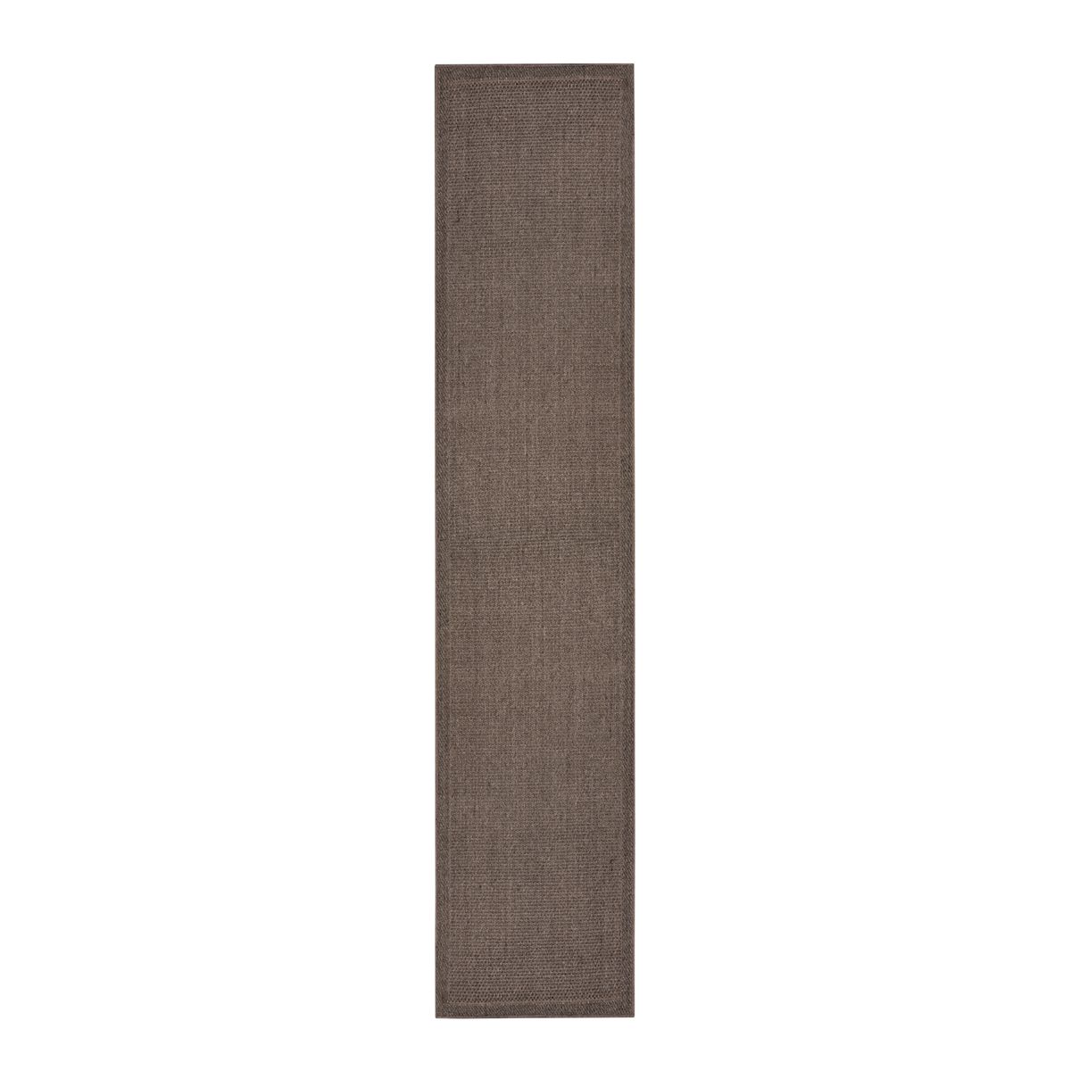 GENERICO - Alfombra Sisal Natural Pasillo Seagrass Gris 80x350 cm