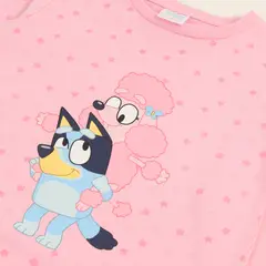 BLUEY - Conjunto Pijama Niña Rosado Coco Y
