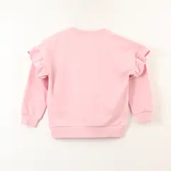 DISNEY - Poleron Cerrado Niña Vuelos Magic Rosado Unicornio