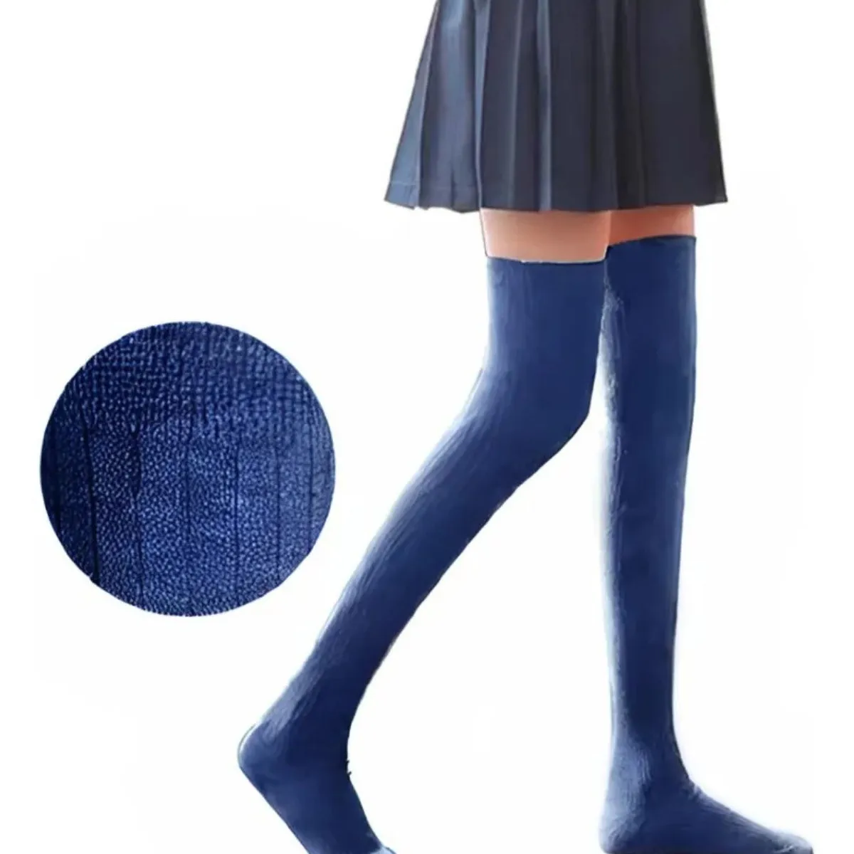 LOOK SHOP - Pack 3 Pares Bucaneras Escolares. Calceta Larga Colores