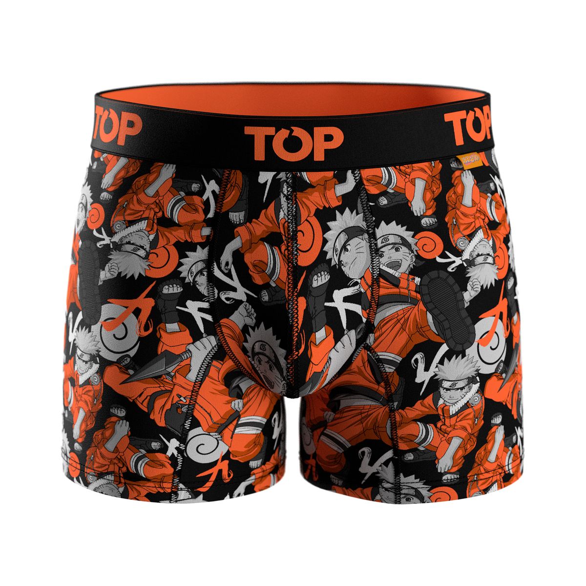 TOP - Bóxer Medio Microfibra Naruto Pack 3 C1 Top