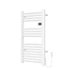 VERKEN - Secador de Toallas para Baño con WIFI - Calentador Toallero Eléctrico Mural - Blanco