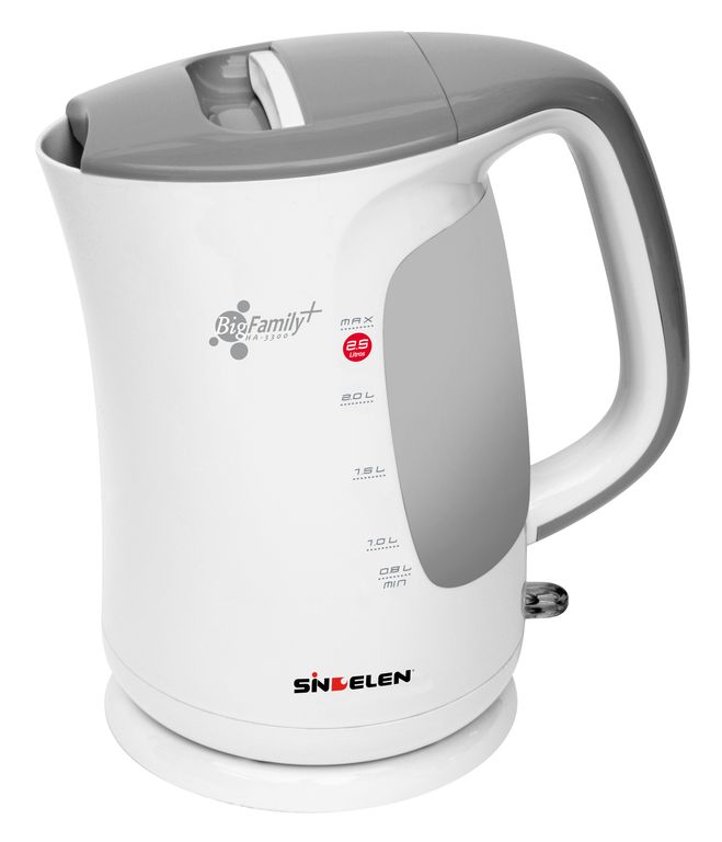 SINDELEN Hervidor Electrico 2,5lts Ha-3300bl