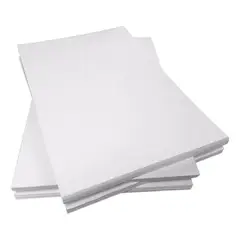 GENERICO - Cartulina Opalina 180 Gr Lisa Extra Blanca Carta 100 Hojas