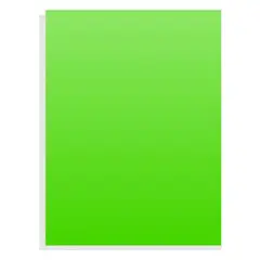 GENERICO - Cartulina Pliego 50x70 Cm 10 Unidades Verde Claro