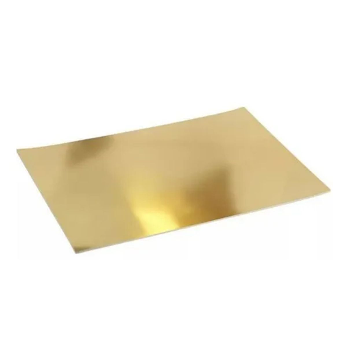 GENERICO - Pliego Cartulina Metálica 50x70 Cm Manualidades Dorado