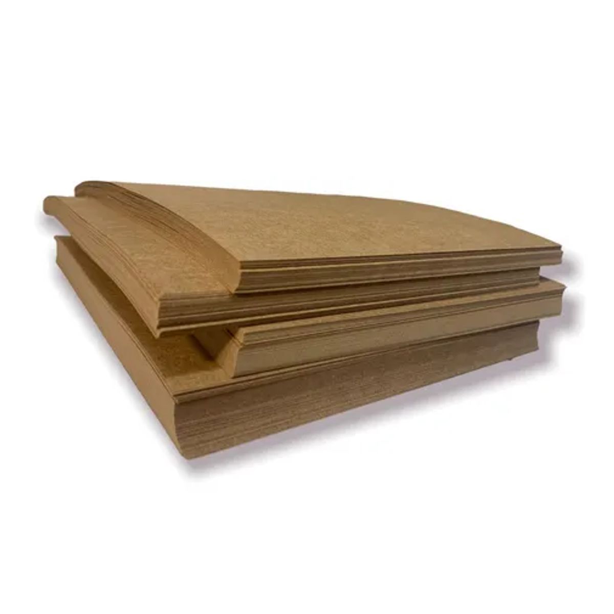 GENERICO - Cartulina Kraft 200 Grs Tamaño Carta 50 Hojas Café