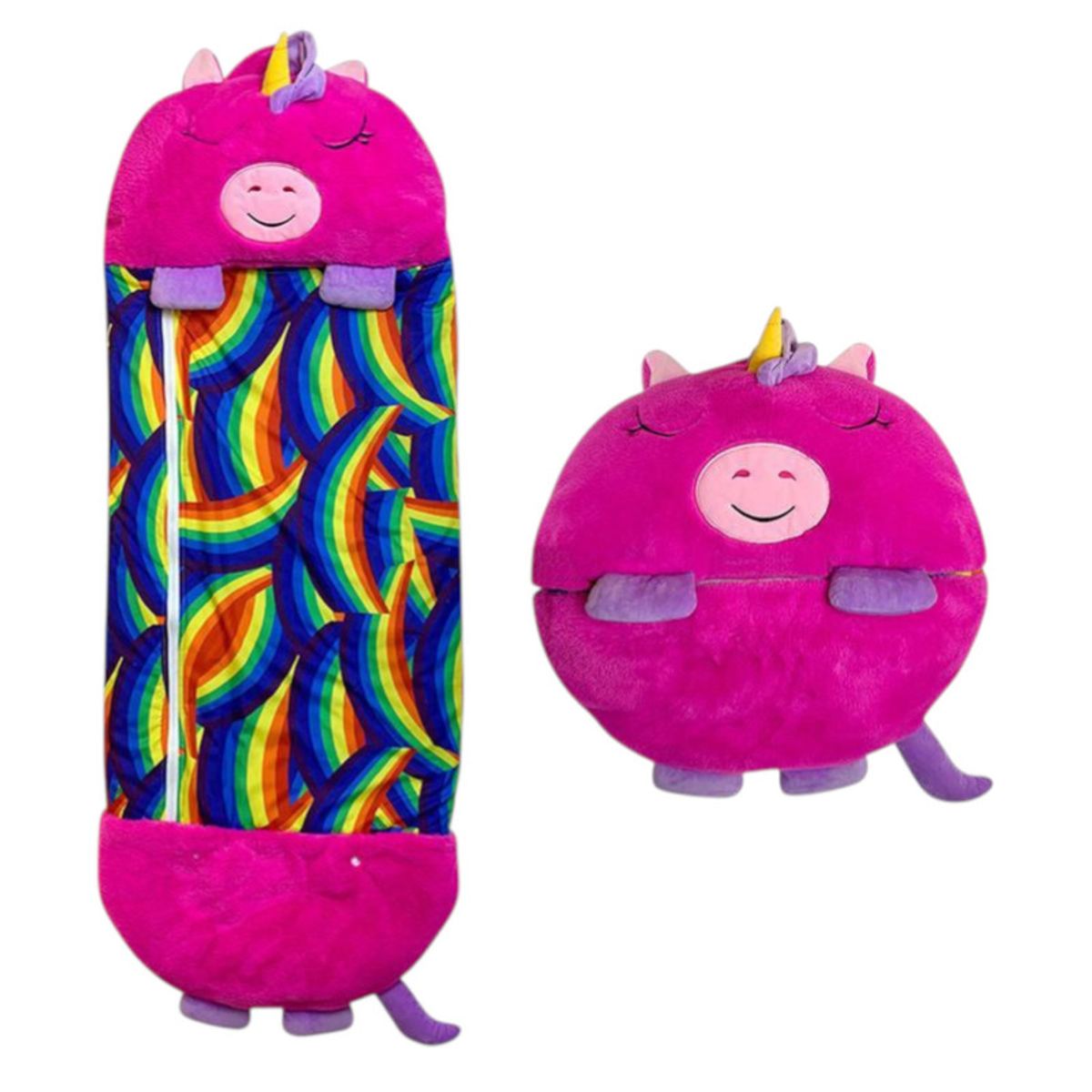 GENERICO - Sacos De Dormir Para Niños 140x50xm Almohada 2 en 1