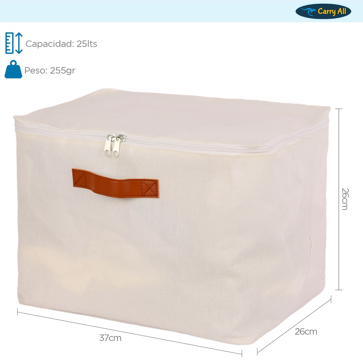 CARRY ALL - Bolsa Organizadora Plegable Carry All De Lino M