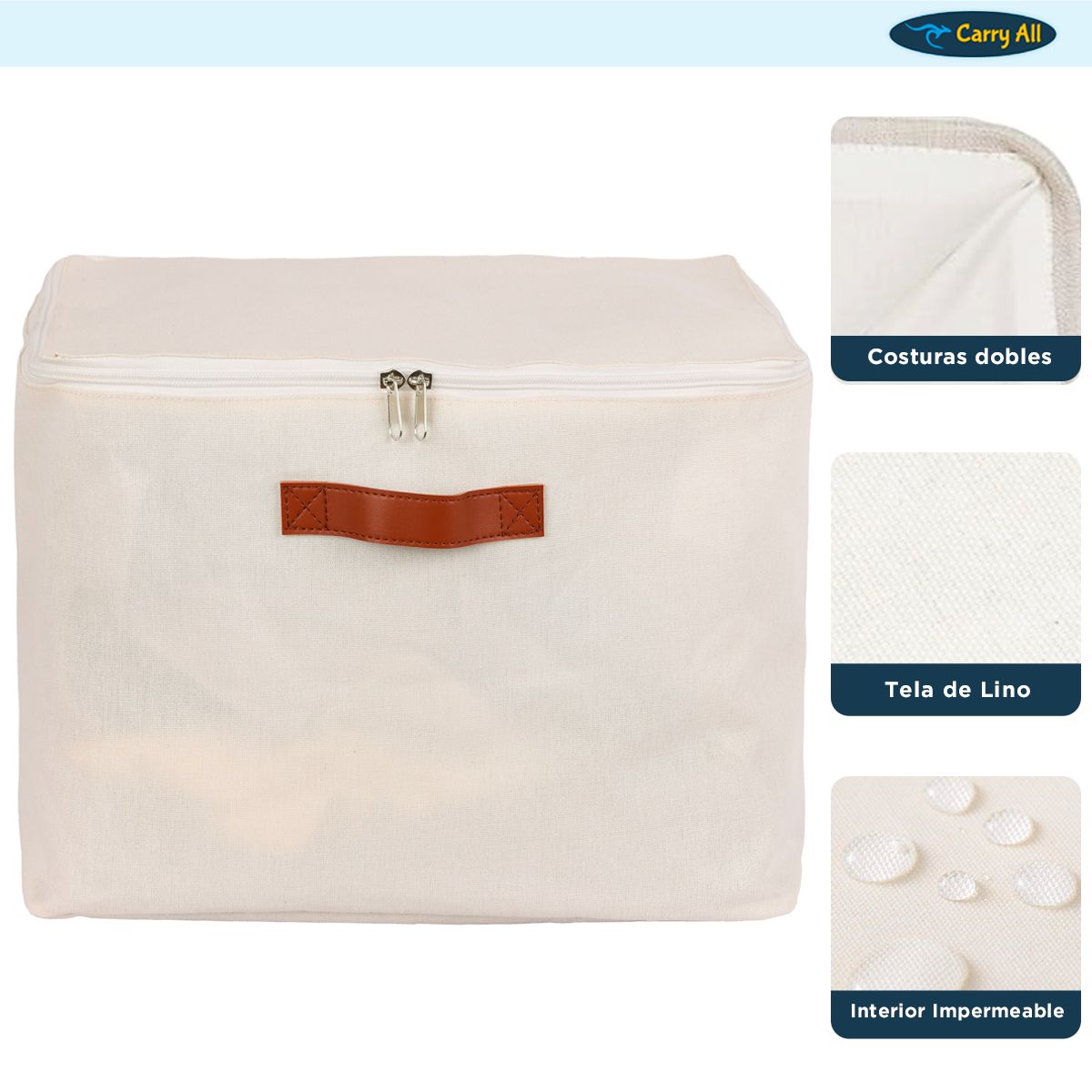 CARRY ALL - Bolsa Organizadora Plegable Carry All De Lino M