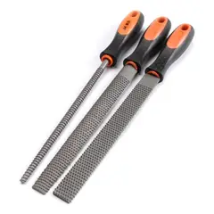 MAKAWA - Kit De 3 Limas Escofina De 8 PuLG