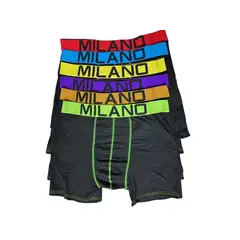 GARSIL - 12 Boxer Para Hombre De Algodon Con Pretina De Colores