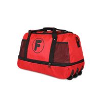 Bolso tipo mochila con ruedas Goliat rojo
