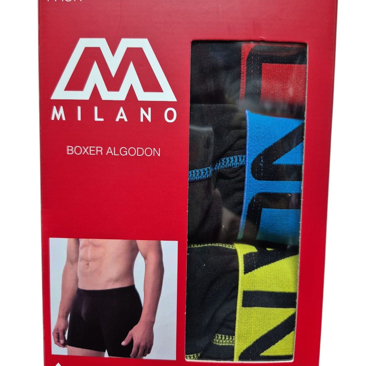 GARSIL - 6 Boxer Para Hombre De Algodon Con Pretina De Colores