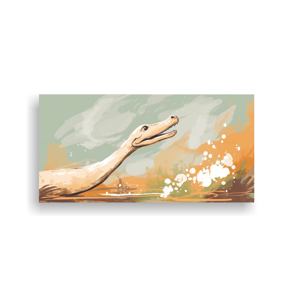 GENERICO - Impresión Artística De Combinación Loch Ness 80x40 Cm