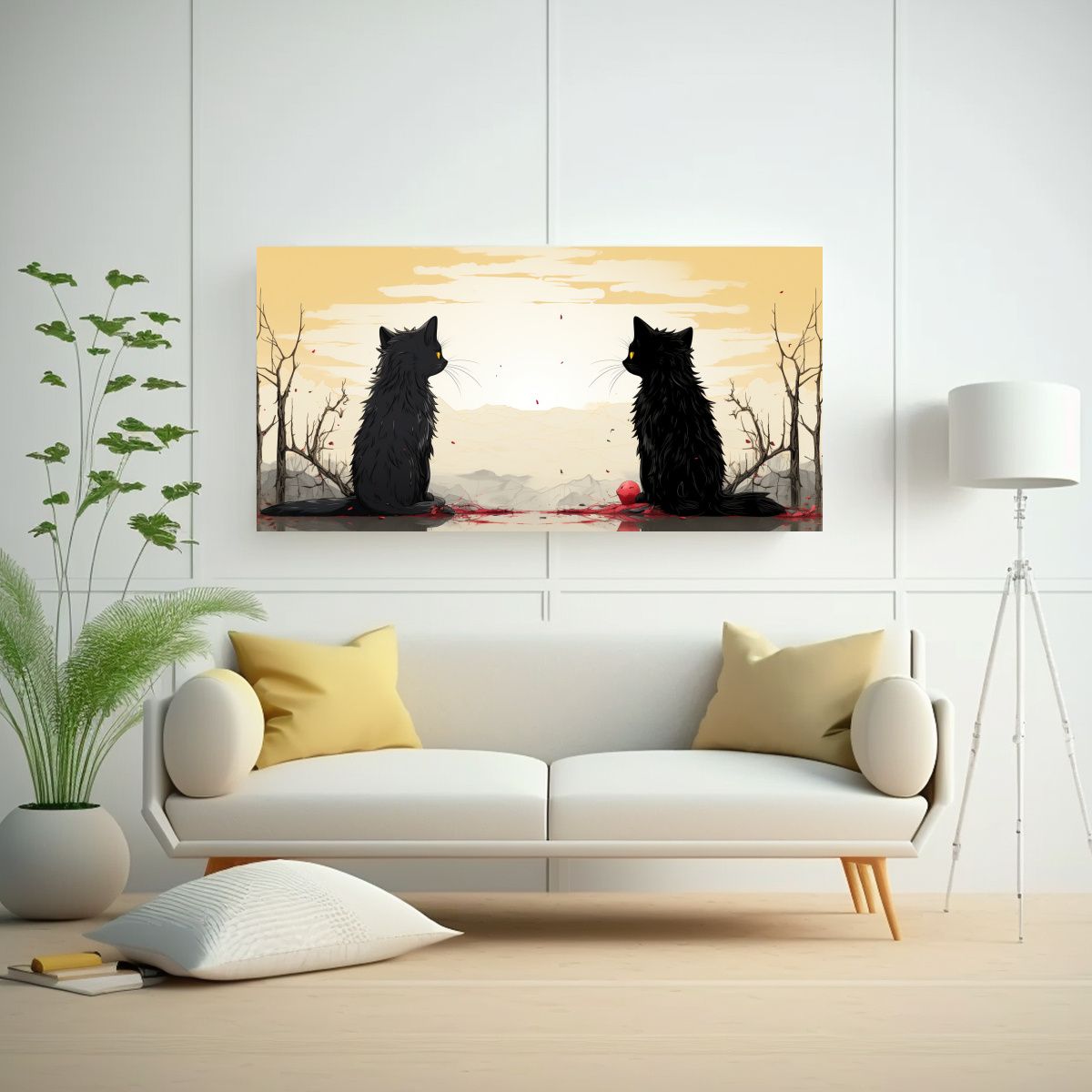 GENERICO - Pinturas Minimalistas De Arte De Manga De Los 90 100x50 Cm