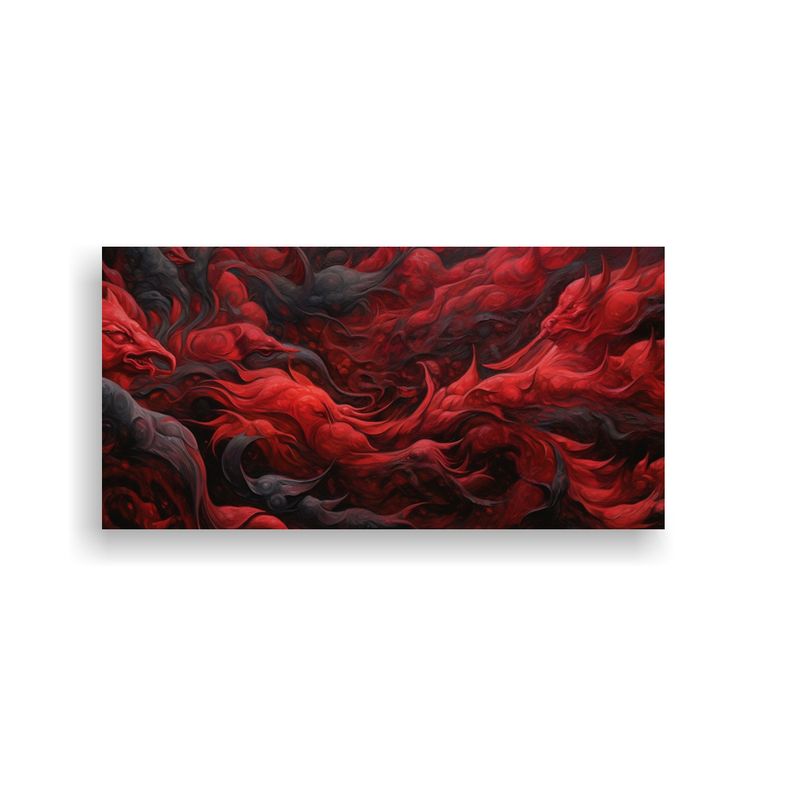 GENERICO - Pinturas Decorativas De Arte Moderno Con Textura 60x30 Cm