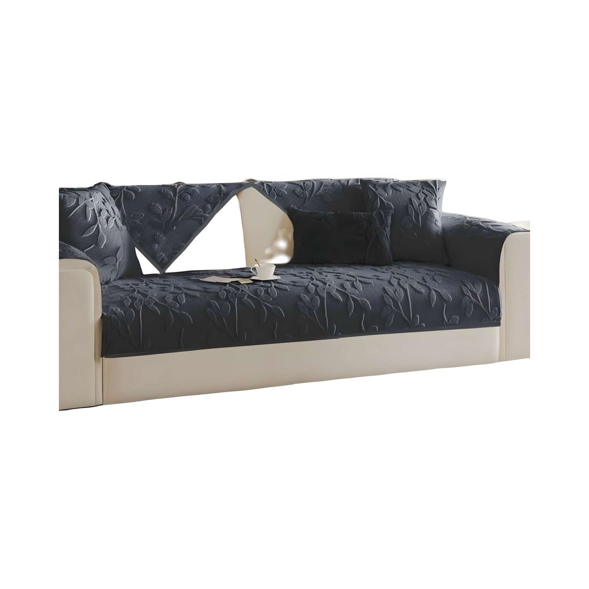 GENERICO - PACK DE 5 FUNDAS PARA SOFA CON DISEÑO H5