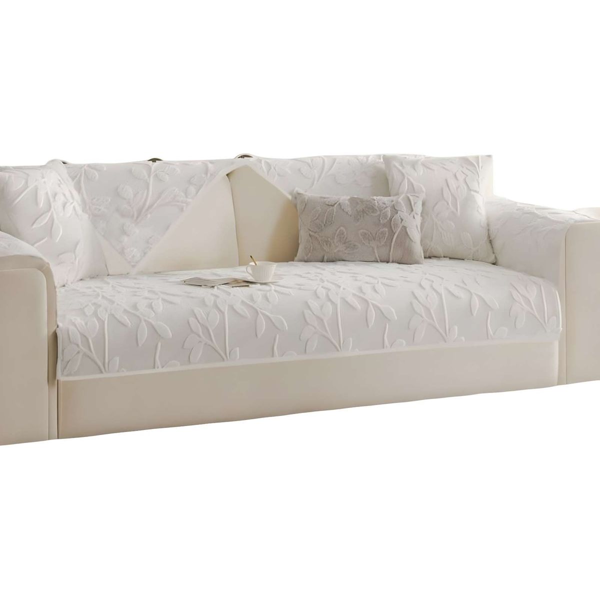 GENERICO - PACK DE 5 FUNDAS PARA SOFA CON DISEÑO H2