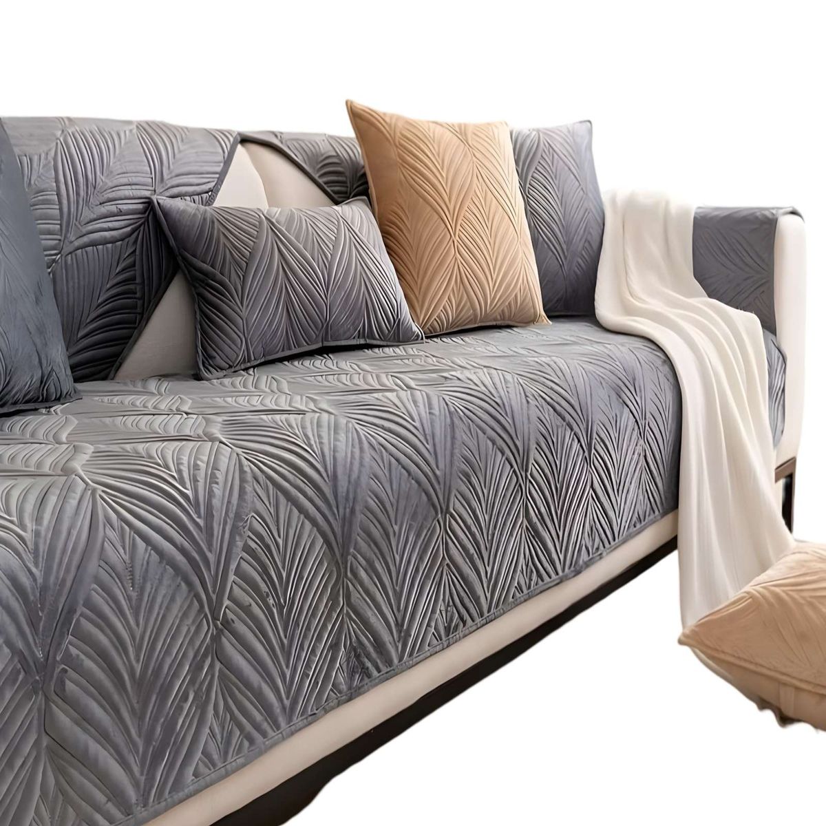 GENERICO - PACK DE 5 FUNDAS PARA SOFA CON DISEÑO G6