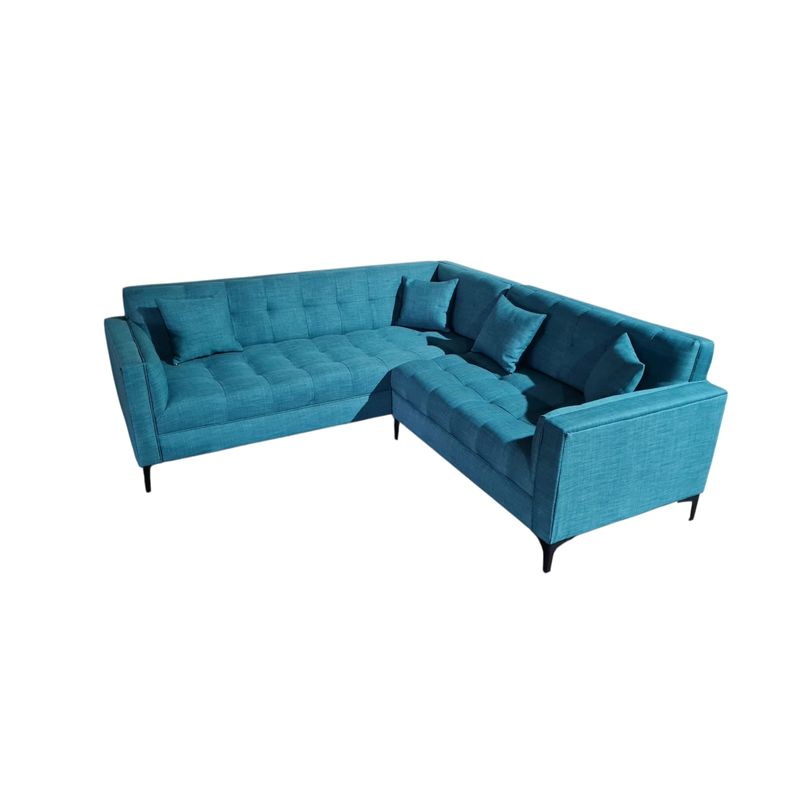 GENERICO - MODULAR MUNICH 200X200  lino Turquesa