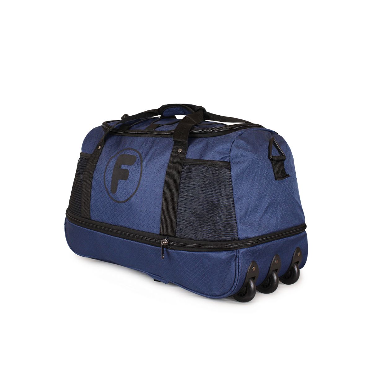 F LA MALETA DE CHILE - Bolso tipo mochila con ruedas Goliat azul F la maleta de chile